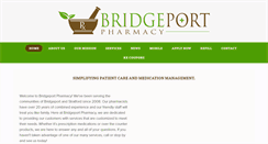 Desktop Screenshot of bridgeportpharmacy.net